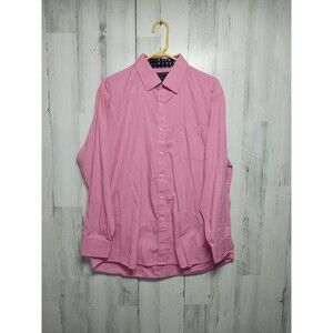 Colours Alexander Julian Pink Button Up Shirt Long Sleeve XL